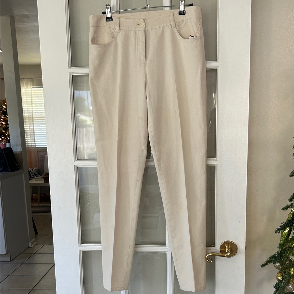 Akris Cream Women's Pants